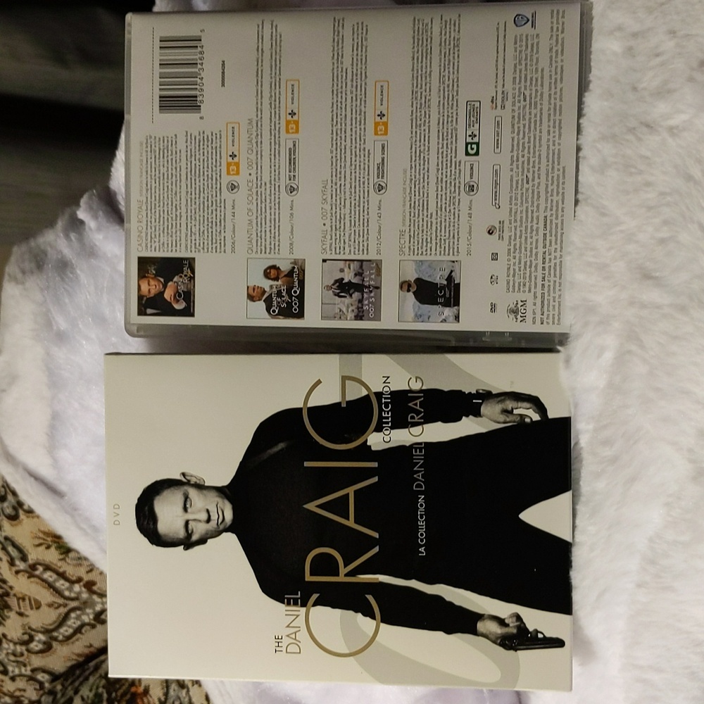 DVD| James Bond 007 The Complete Daniel  Craig Collection
